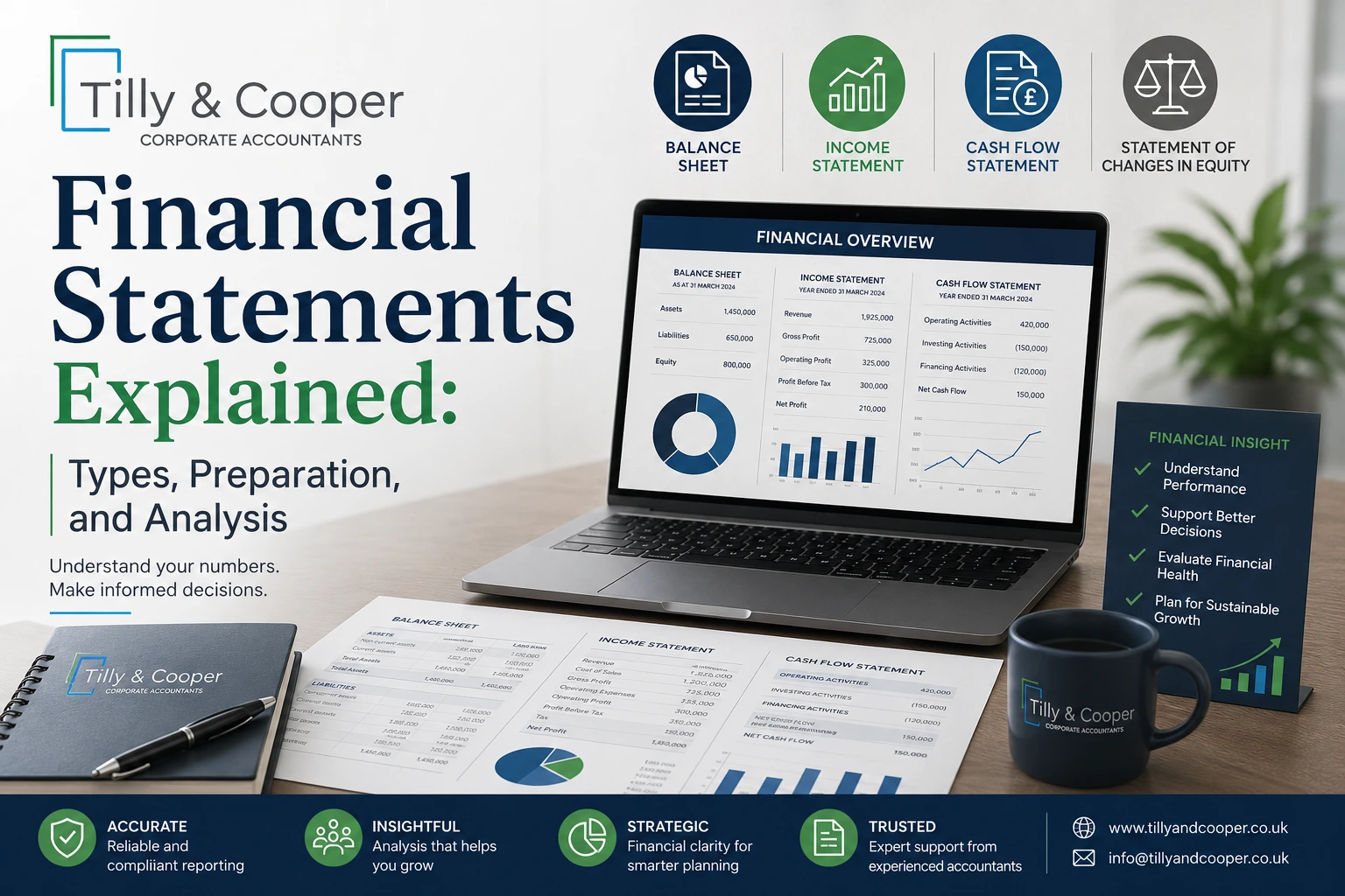 Financial Statements Explained: Types, Preparation, and Analysis