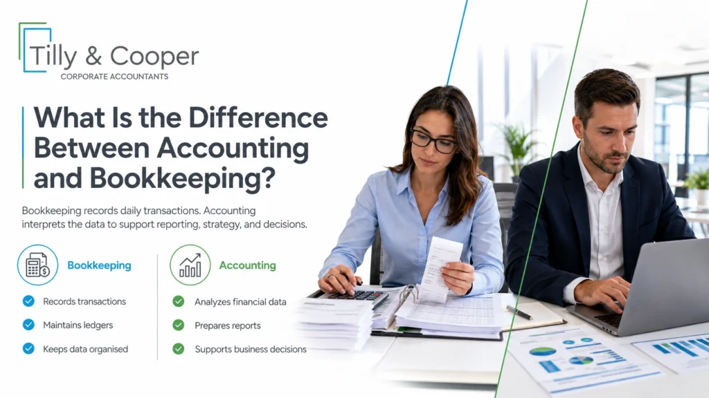 What Is the Difference Between Accounting and Bookkeeping?