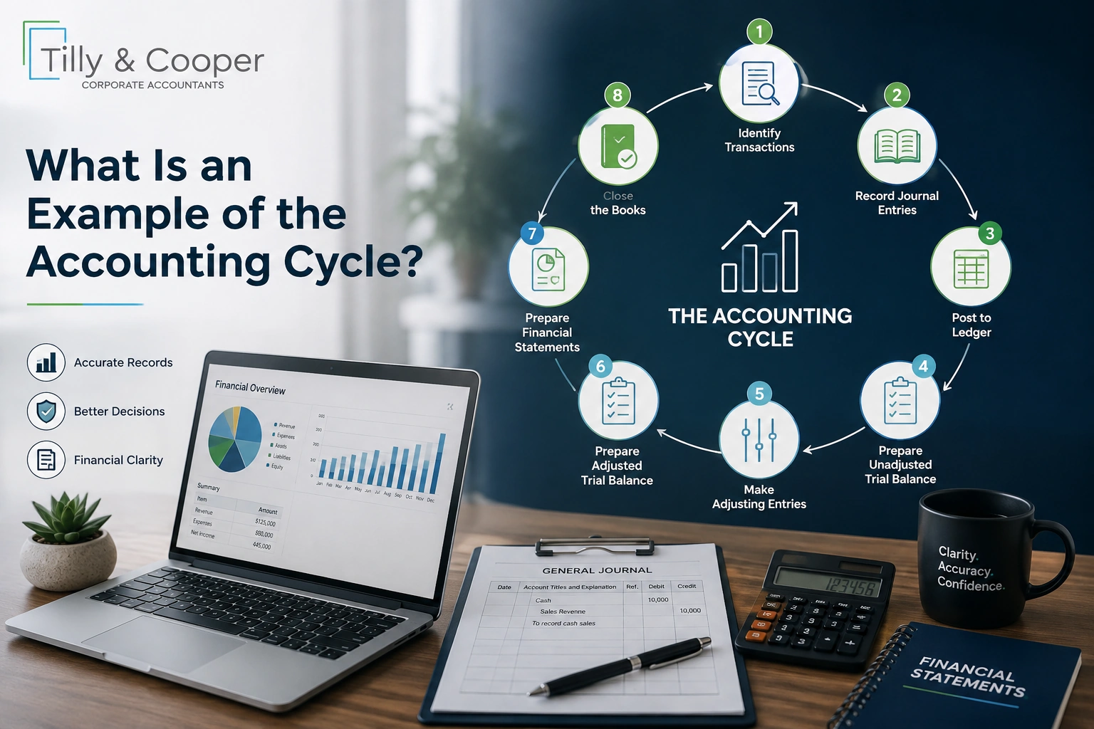 What Is an Example of the Accounting Cycle?