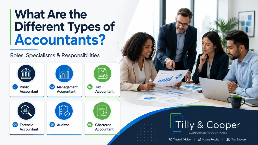 What Are the Different Types of Accountants?