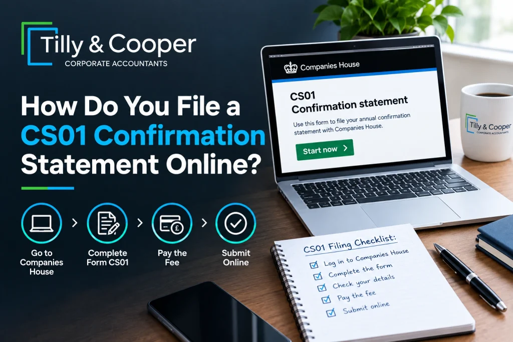 How Do You File a CS01 Confirmation Statement Online?