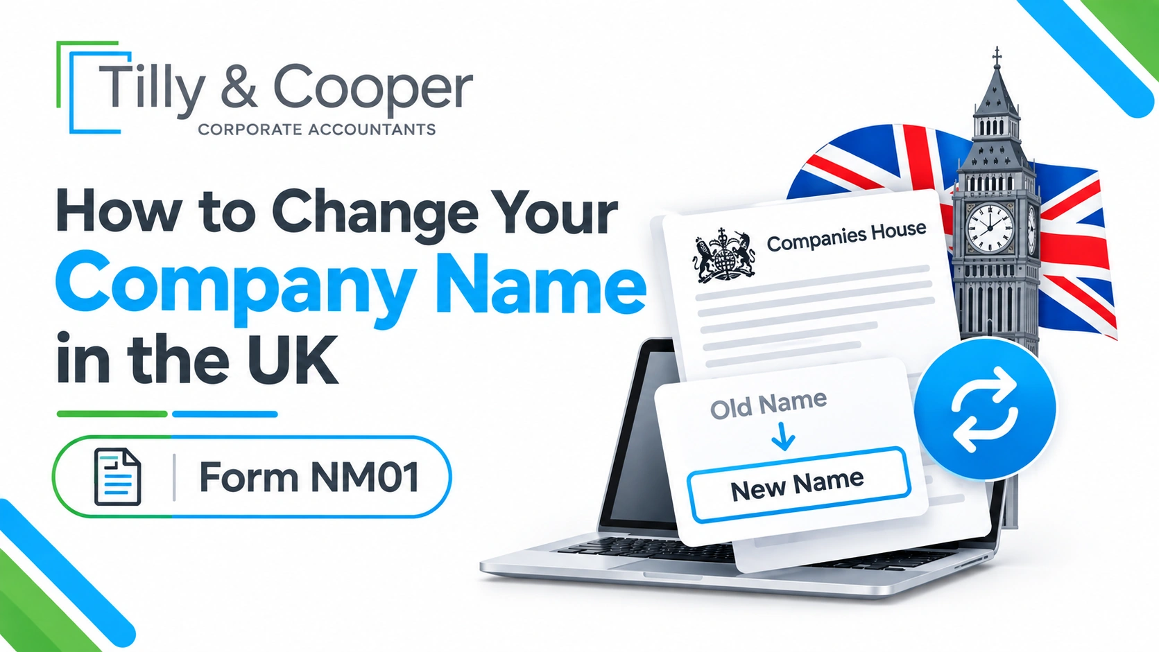 How to Change Your Company Name in the UK: Companies House, NM01 and Costs