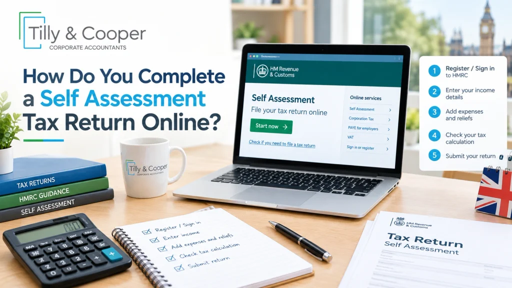 How Do You Complete a Self Assessment Tax Return Online