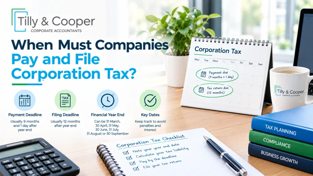 When Must Companies Pay and File Corporation Tax?