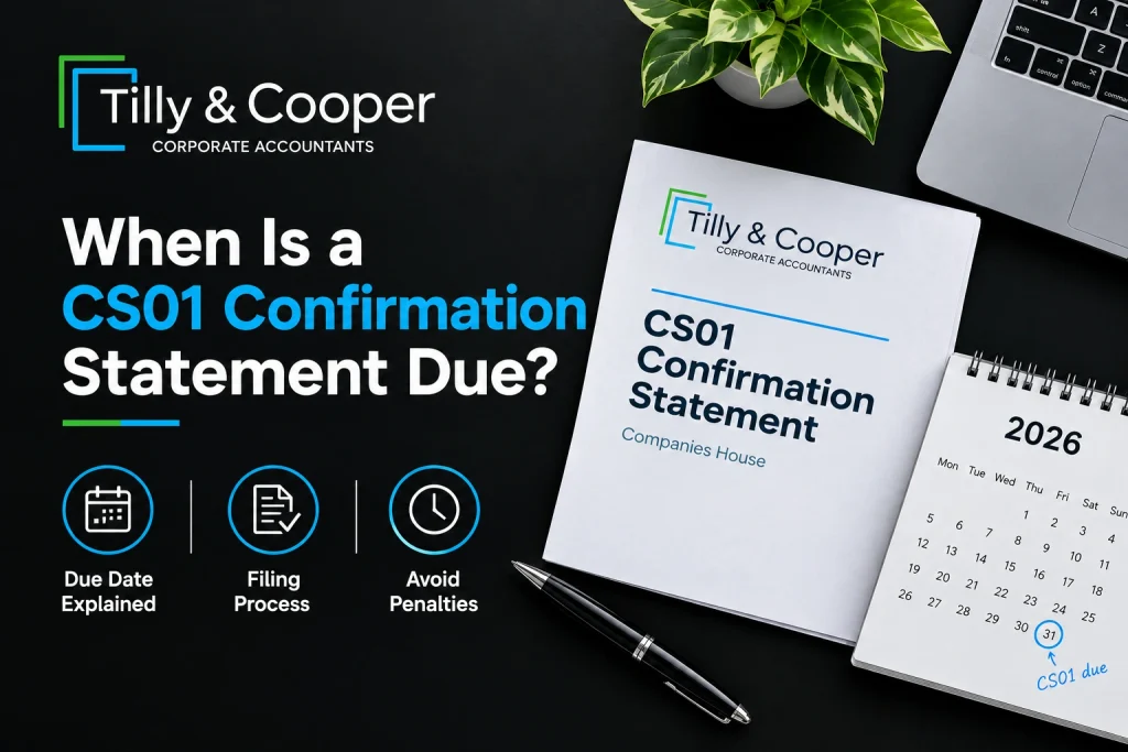 When Is a CS01 Confirmation Statement Due?