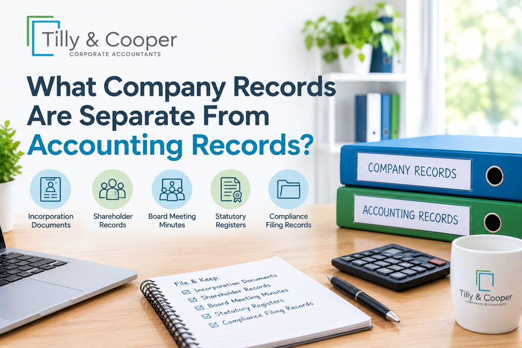 What Company Records Are Separate From Accounting Records?