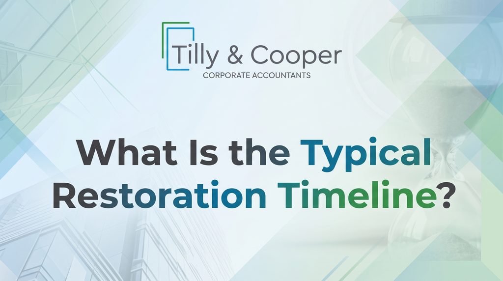 What Is the Typical Company Restoration Timeline?